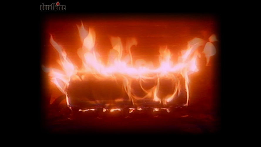 burning, log, fireplace, fire