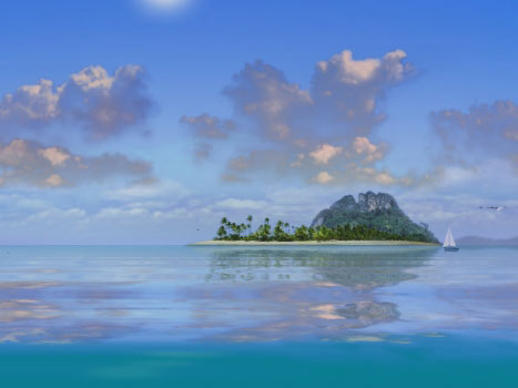 Tropical Sunsets Screenshot