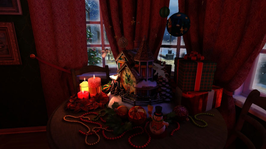 christmas, xmas, new year, holiday, home, house