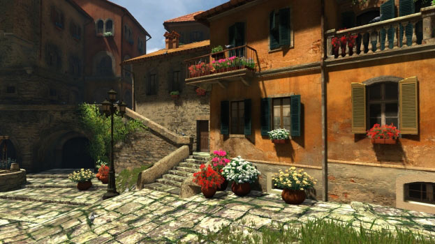 Sunny Patio Screenshot