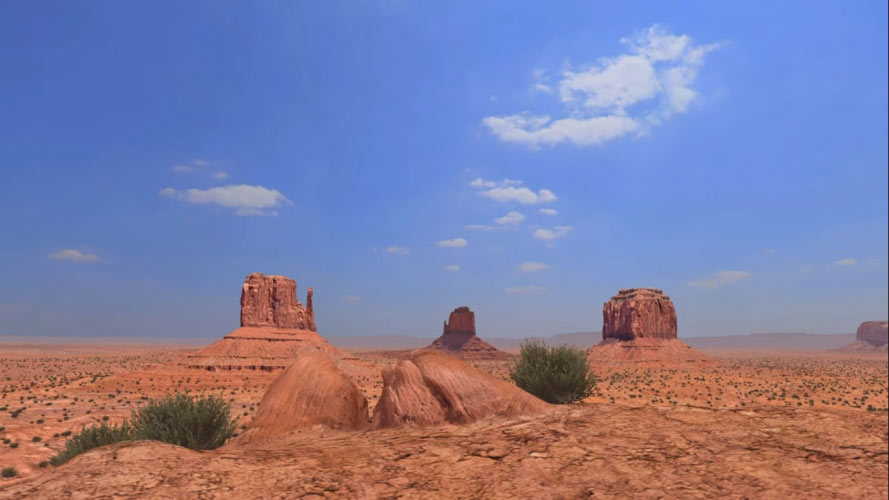 monument valley, nature, landscape, sky, sunny, rock