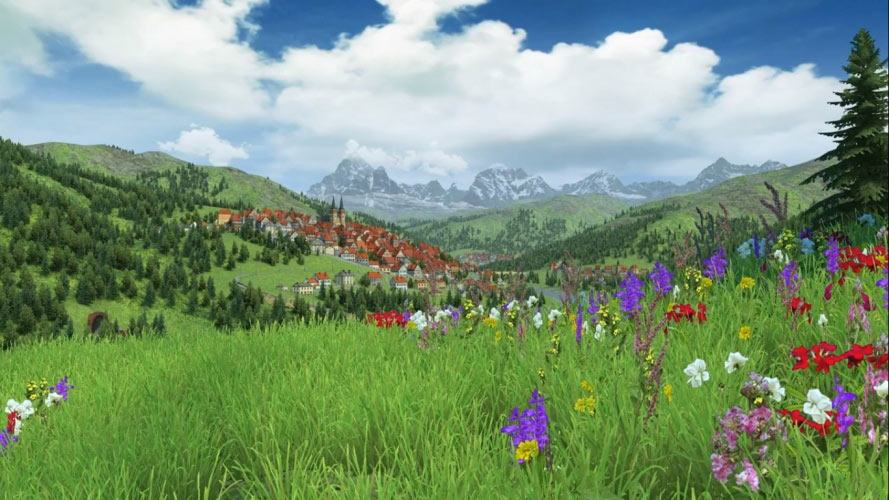alps, nature, meadows, mountains, landscape, summer, grass, trees