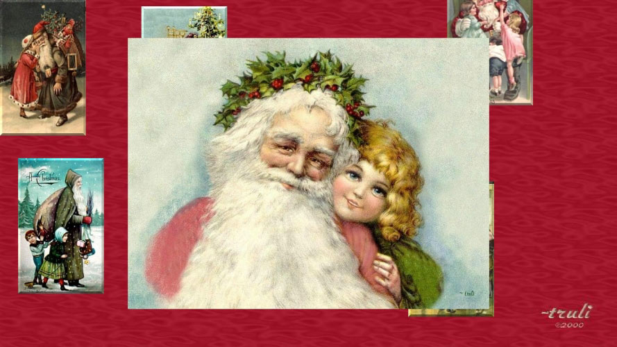 santa claus, christmas, xmas, new year, holiday