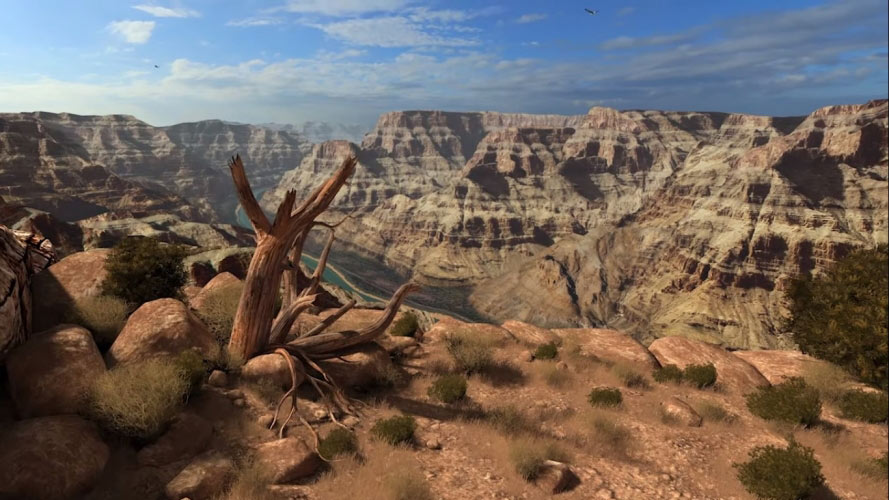 cliffs, river, landscape, nature, ravine, grand canyon