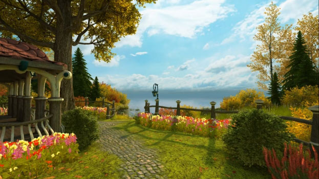 Fall Cottage Скриншот