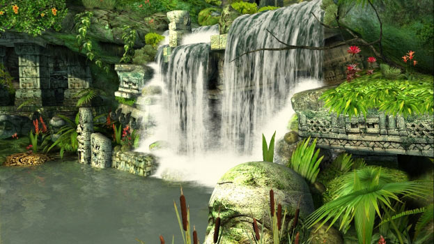 Mayan Waterfall Screenshot
