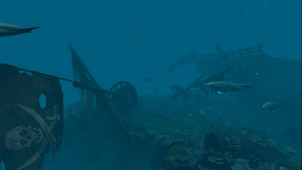 Dolphins - Pirate Reef Скриншот