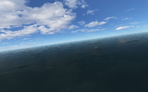 океан, море, вода, полет, природа, морской пейзаж