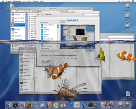 Something Fishy: 3D Desktop Aquarium Скриншот