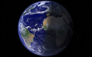 earth, space, planet, globe