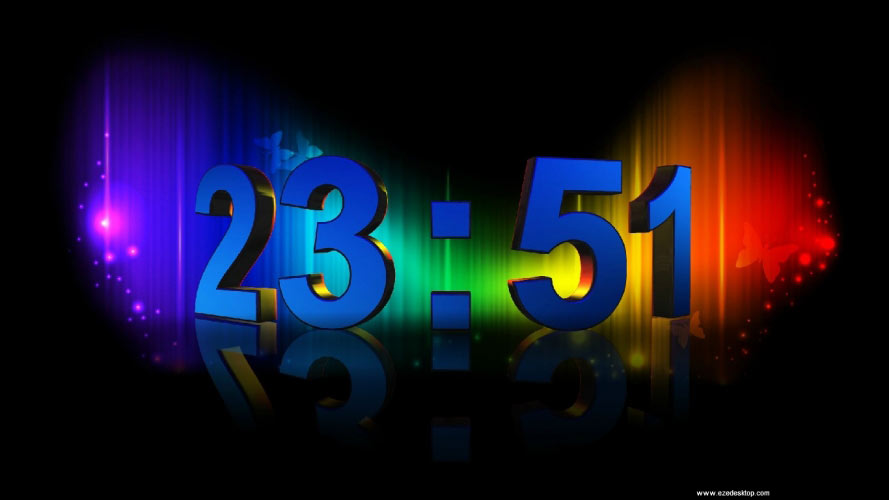 clock, time, digital clock