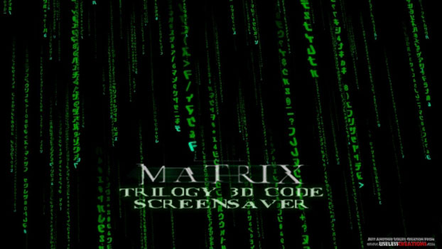 Matrix Trilogy 3D Code Screenshot