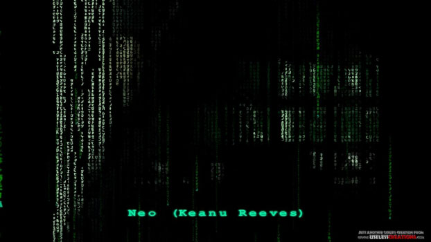 Matrix Trilogy 3D Code Screenshot
