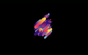 apple, abstract