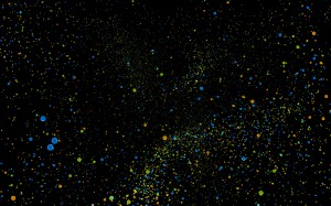abstract, fly, 3d, bubbles