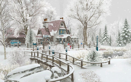 Winter Cottage Screenshot