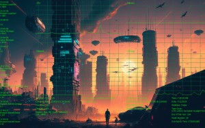 технология, пк, компьютер, аппаратное обеспечение, система, технологии, фантастика