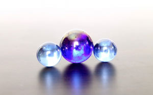 marbles, balls, garnish, abstract, reflection