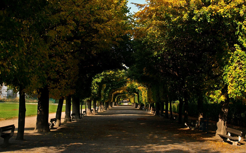 augarten, park, vienna, austria