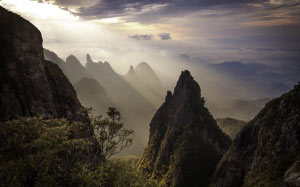 mountains, nature
