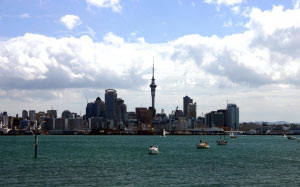 new zealand, auckland, city, harbour, sea, bay, coast, coastline, skyscraper, skyline, downtown, highrise, cityscape, ocean, devonport, port