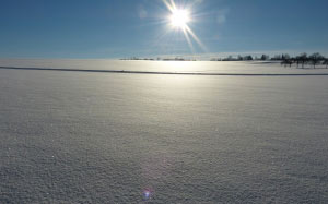 winter, nature, season, sky, snow, landscape