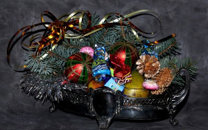 toys, candy, cones, new year, christmas, holiday