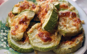 food, zucchini, dish, vegetables
