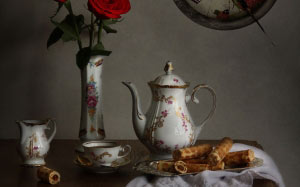 still life, rose, February, flowers