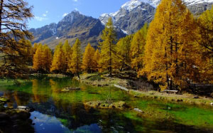lago bleu, valle d