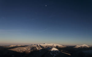 winter landscape, mountain, winter, snow, nature, landscape