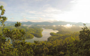 nature, landscape, river, mountains, summer