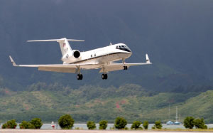 c-20g gulfstream, aircraft, private jet, landing, navy, plane, airplane, flight, aviation, small