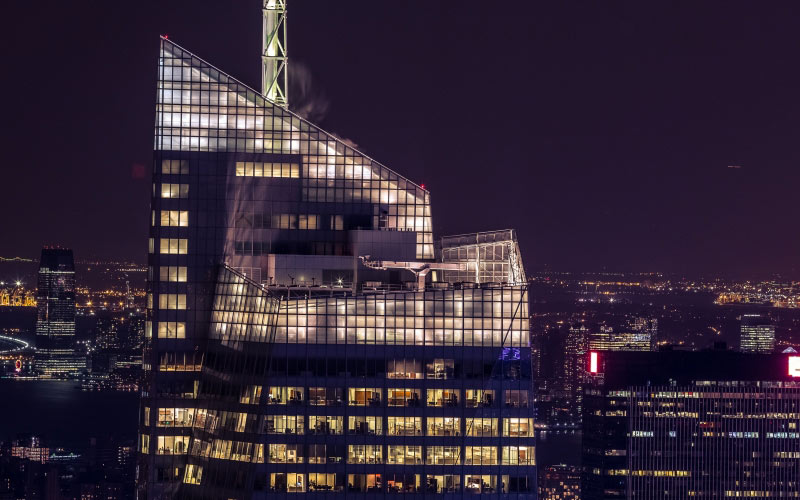 city, lights, night, skyline, buildings, skyscraper, offices
