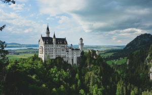neuschwanstein castle, schwangau, germany, history, architecture