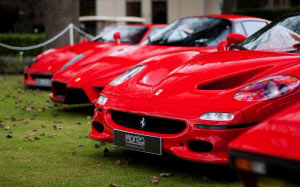 red cars, ferrari, sport, vehicles