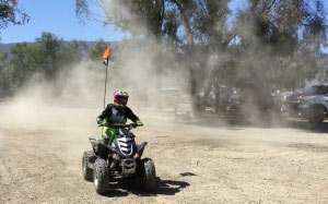 atv, quad, motocross, motorsports, rider, dust, motorcycle, sand, sports