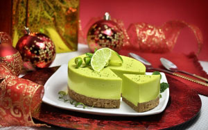 christmas, xmas, foot lemon, lemon, red, decoration, dish, christmas balls, food, dessert, sweet, citrus, lime