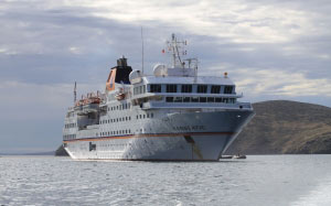 ms hanseatic, falkland islands, ship, large, sea, ocean, gigantic