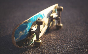skateboard, sports, asphalt
