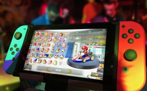 device, electronics, entertainment, video game, games, gaming, nintendo, nintendo switch, play, screen, mario