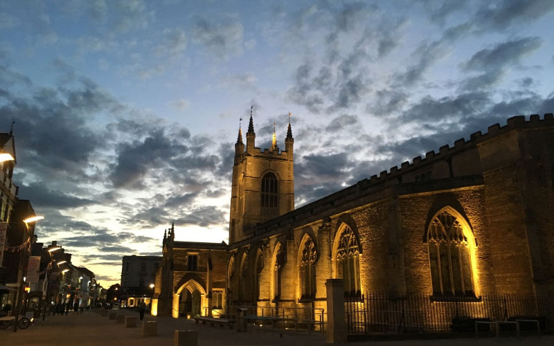 sunset, cloudscape, church, sky, sun, cloud, light, sunlight, scenic, orange, colorful, evening, dusk, bright