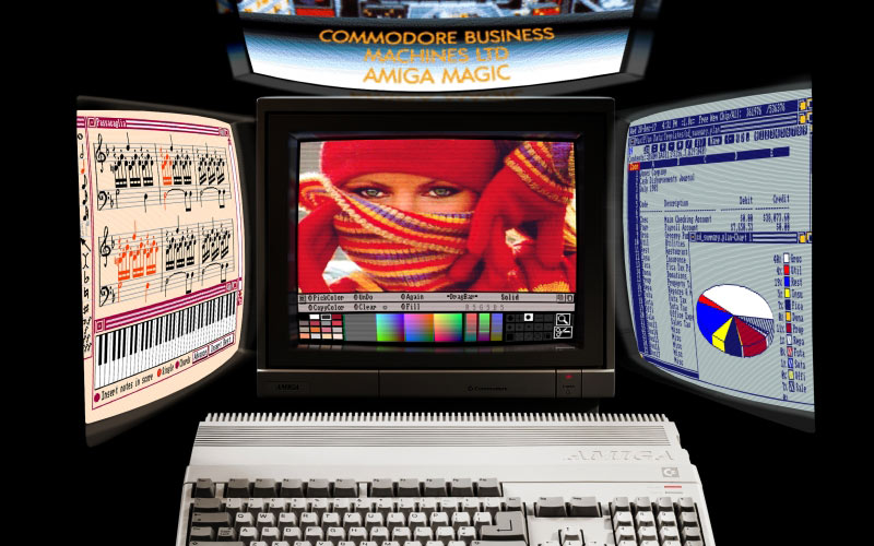 amiga posters, retro computers, old computers, commodore, retro posters, amiga 500, home computers