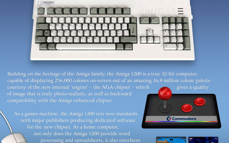 amiga posters, retro computers, amiga 1200, commodore, old computers, retro posters, home computers