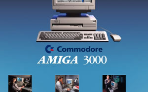 amiga posters, retro computers, amiga 3000, old computers, retro posters, home computers