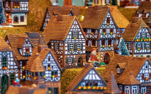 houses, homes, christmas motif, buildings, miniature, porcelain, advent, christmas time, winter, christmas, holidays, xmas, christmas decoration