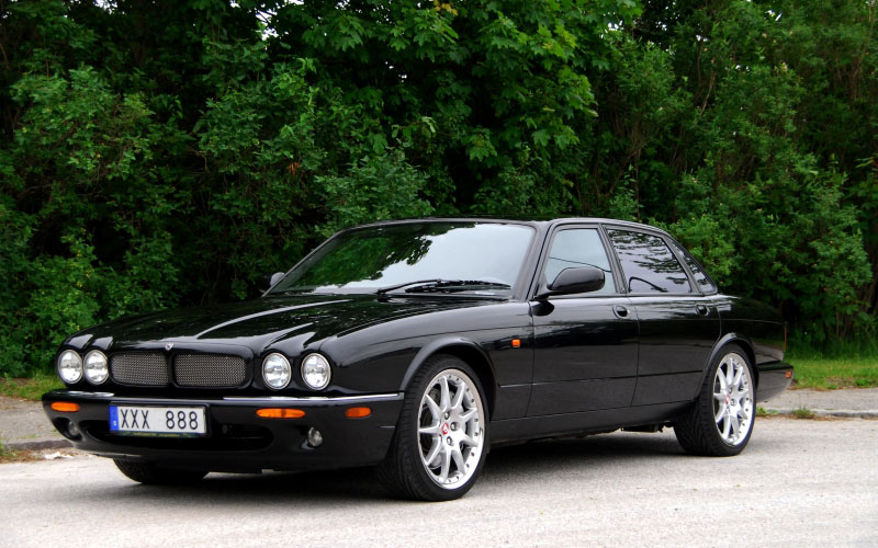 jaguar xjr 100, jaguar, car, automobile, auto, vehicle, black