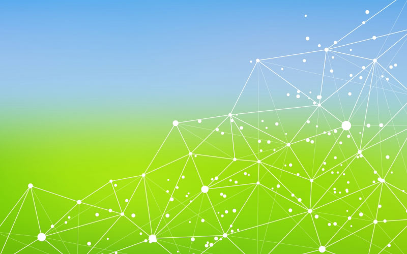 green, shape, abstract, background, geometric, polygon, lines, blue, network, structure, connection, science, modern, web