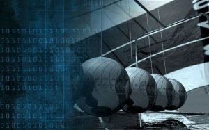 high-tech, chrome, balls, graphic, model, 3d, technology, digits, binary, reflection, 3d
