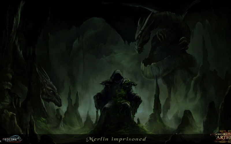 concept art, king arthur II, video game, computer game, game art